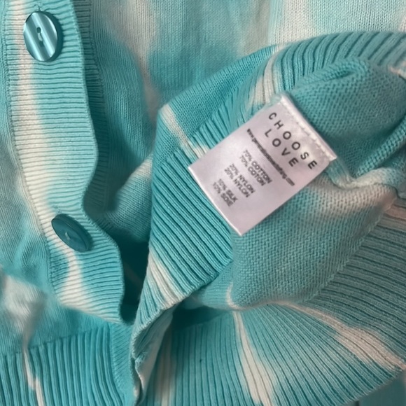 Generation Love Coco Tie Dye Cardigan Size Medium - Picture 4 of 6